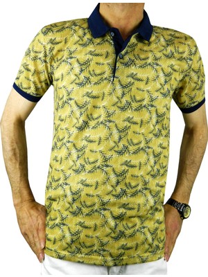 Bigazzi Erkek Baskılı Pike Lyc Tshirt 3228