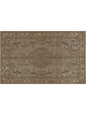 Özel Vintage Eskitme El Dokuma Halı 157 x 266 cm 7463