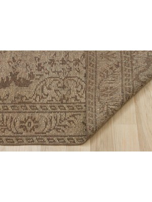 Özel Vintage Eskitme El Dokuma Halı 157 x 266 cm 7463