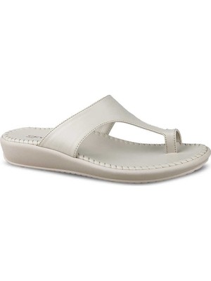 Ceyo 9200-2 Kadın Baş Parmak Geçmeli Terlik