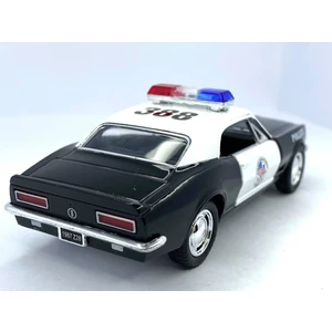 Chevrolet Camaro Z-28 Polis Çek Bırak 5inch. Lisanslı Model Araba, Oyuncak Araba 1:37