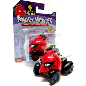 Angry Super Heros Spider Man Sesli Sinirli Örücek Kuş Araba