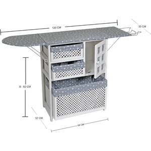 Sepetli Ütü Masası