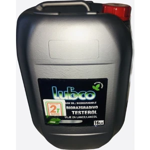 Lubco Zamanlı Kırmızı Motosiklet Yağı Bidon 16 Lt