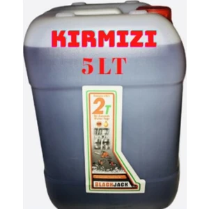 Lubco Zamanlı Kırmızı Motosiklet Yağı Bidon 5 Lt