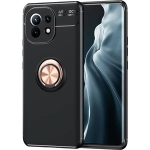 Hesaplı Dünya Xiaomi Mi 11 Kılıf Selfie Yüzüklü Esnek Silikon Rvl