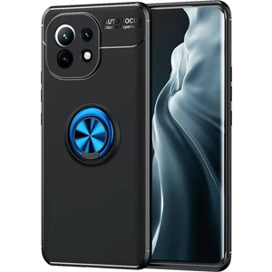 Hesaplı Dünya Xiaomi Mi 11 Kılıf Selfie Yüzüklü Esnek Silikon Rvl