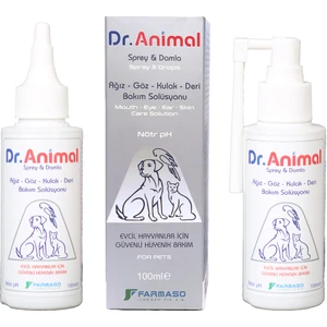 Dr. Animal Ağız-Göz-Kulak-Deri Bakım Solüsyonu 100 ml