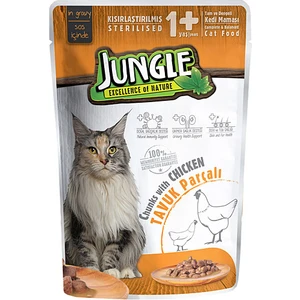 Pouch Kısır Kedi Tavuklu Jelli Yaş Mama 100 gr