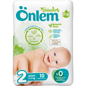 Botanika Bebek Bezi Deneme Paketi Mini 10’lu (3 - 6 Kg)