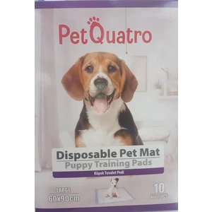 Köpek Tuvalet Eğitim Pedi Large Kokusuz 60X90 cm Large Beyaz