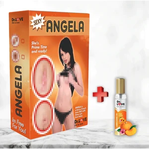 Angela 3 Işlevli Realistik Şişme Bebek Kadın Manken + Spicyx Jel