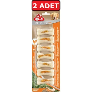 8 In1 Kemik Delights Strong Xs Köpek Ödül Kemiği 2 Adet 7li 140 gr Ödül Kemik
