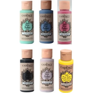 Kumaş Boyası 59 ml Style Mat 6'lı Set New