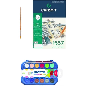 Canson Sulu Boya Defteri Giotto Sulu Boya Seti