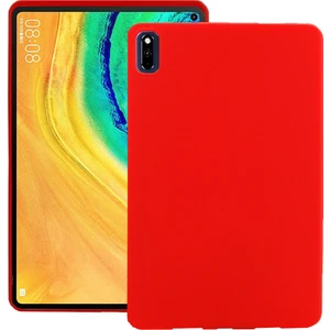 Huawei Mate Pad Pro Kılıf 10.4 Inch Delux Silky Termoplastik Kırmızı