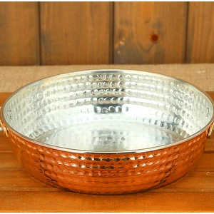 Maraş Market Bakır Tava - No 4 (20 Cm )