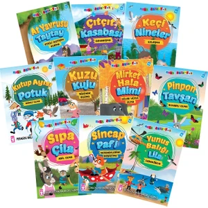 Mini Masallar 5 Set - (10 Kitap) - Nalan Aktaş Sönmez