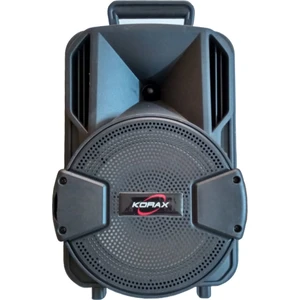 Korax-Hitech HT-820 20 cm Hop.+Uhf Mikrofon (1el 1yaka )Usb/sd+Fm+Blue