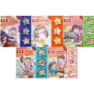 Smarteach Ece'nin Serüvenleri Eğitici Sesli Kitap Seti (5 Kitap)