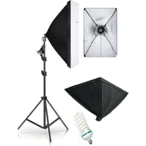 Softbox Sabit Işık 50X70CM Lambalı