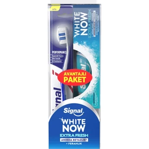 White Now  Extra Fresh Diş Macunu  + Diş Fırçası