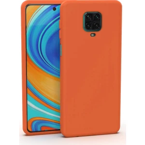 Xiaomi Note 9 Pro Lansman Yeni Nesil Kılıf Neon Turuncu