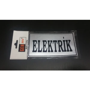 Yönlendirme Elektrik 8 x 15 cm