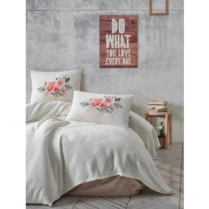 Cotton Box Çift Kişilik Bond Pike Takımı Rosanna Krem