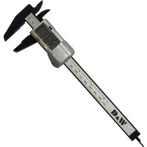 D&W1PDK150 150 mm Plastik Gövdeli Dijital Kumpas 0.01-0.0005