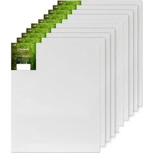 Resim Tuvali, Ahşap Çerçeve, Tual, Akrilik Boya, Yağlı Boya 25 x 35 cm 10'lu