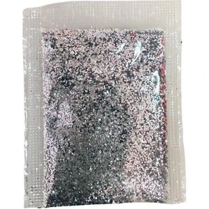 Event Party Store Sim Renkli Toz (Glitter) Gümüş - 1 Adet
