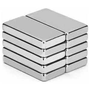 Güçlü Neodyum Mıknatıs Dikdörtgen 20x10x3 mm Daimi Mıknatıs (20 Adet)