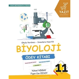 Yazıt Yayınları 11. Sınıf Biyoloji Ödev Kitabı