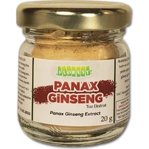 Saf Ginseng Toz Ekstrakt 20 gr Panax Ginseng Extract Florest