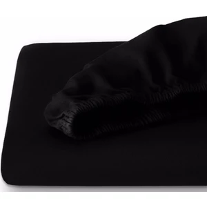 Mode More Lastikli Çarşaf Siyah