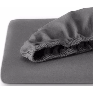 Mode More Lastikli Çarşaf Gri