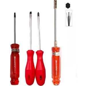 Duz Yıldız Tornavida Flex Lokma Tornavida 6mm Torx Tornavida T25X100MM