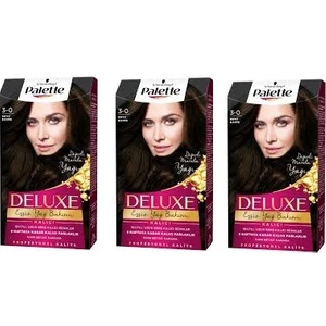 Deluxe 3-0 Koyu Kahve  3 Lü