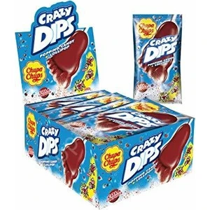 Chupa Chups Crazy Dıps Patlayan Kolalı Şeker  24 Adet