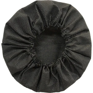 Hijyenik Tek Kullanımlık 5cm 50 Adet Kulaklık Süngeri Kılıfı Kulaklık Bonesi-Siyah