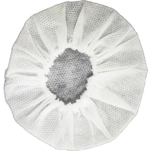 Hijyenik Tek Kullanımlık 9cm 20 Adet Kulaklık Süngeri Kılıfı Kulaklık Bonesi-Beyaz