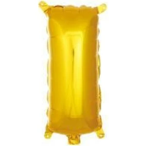 Harf Balon Folyo Küçük Boy 16 Inç  35 cm Gold I