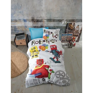 Cotton Box Junior Tek Kişilik Ranforce Nevresim Takımı - Robot Fıtted Çarşaf