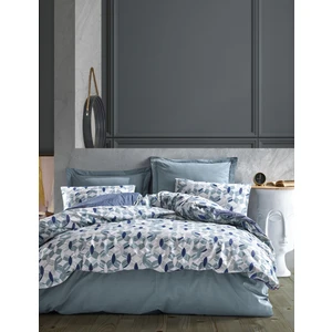 Cotton Box Minimal Ranforce Çift Kişilik Nevresim Takımı - Tory Mavi