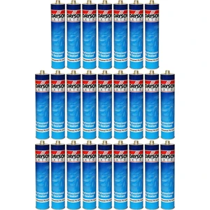 25 Adet Dayson Pu Mastik Silikon Yapıştırıcı Gri 280 ml