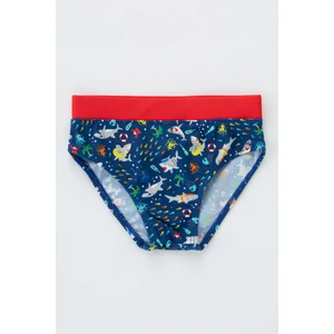 Çok Renkli Erkek Çocuk Pirate Shark Slip Mayo