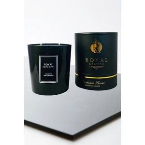 Royal Mum Lüks Serıes %100 Doğal Soywax - Büyük Boy Yoğun Kokulu-  Royal Black Orchıd