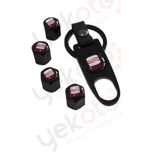 Seat Metal Anahtarlık ve Sibop Kapak Seti 1.kalite