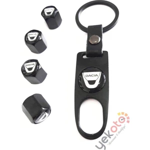 Dacia Metal Anahtarlık ve Sibop Kapak Seti 1.kalite